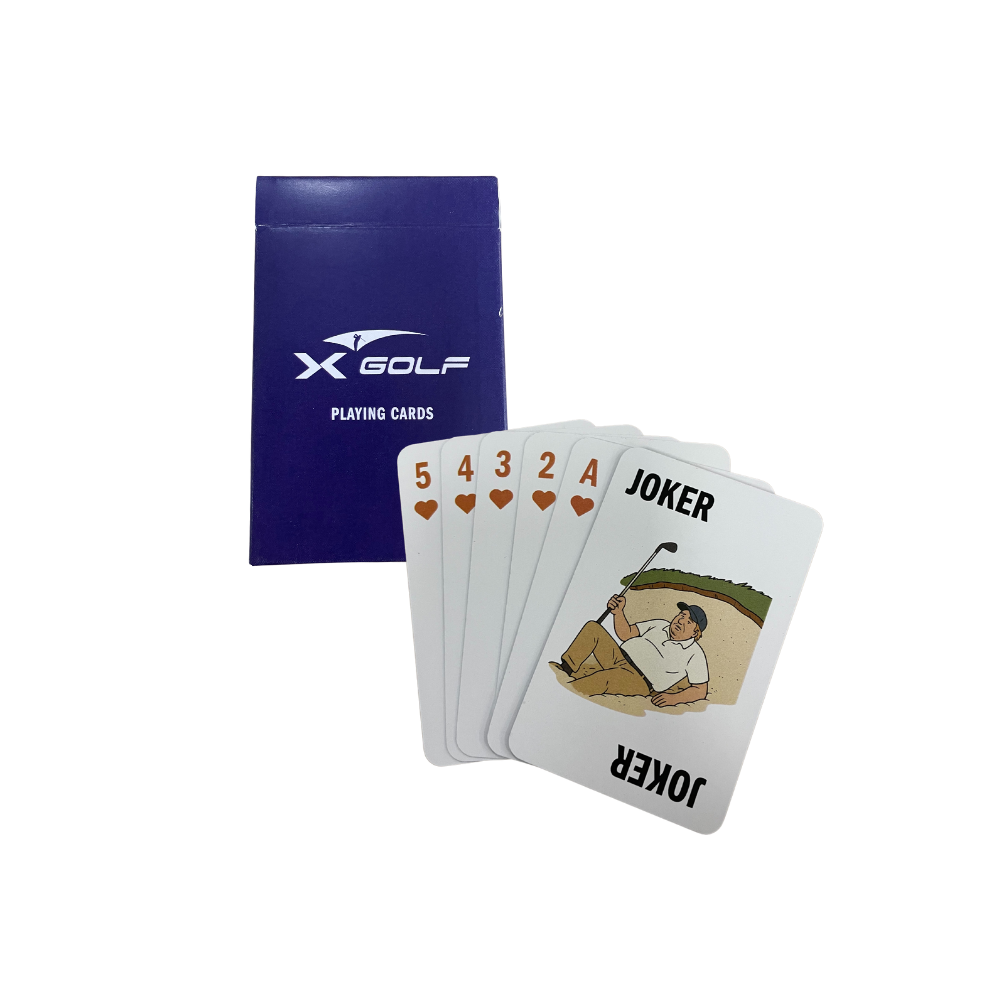 X Golf Playing Cards