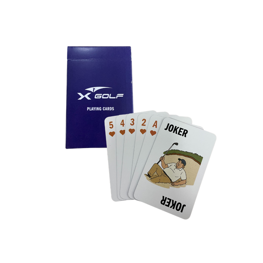 X Golf Playing Cards