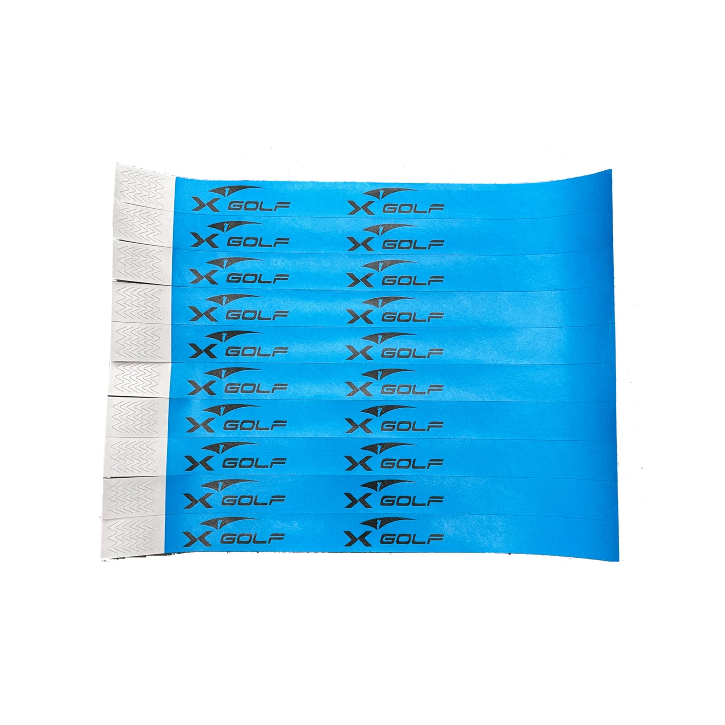 X Golf Wristbands 500 Packs