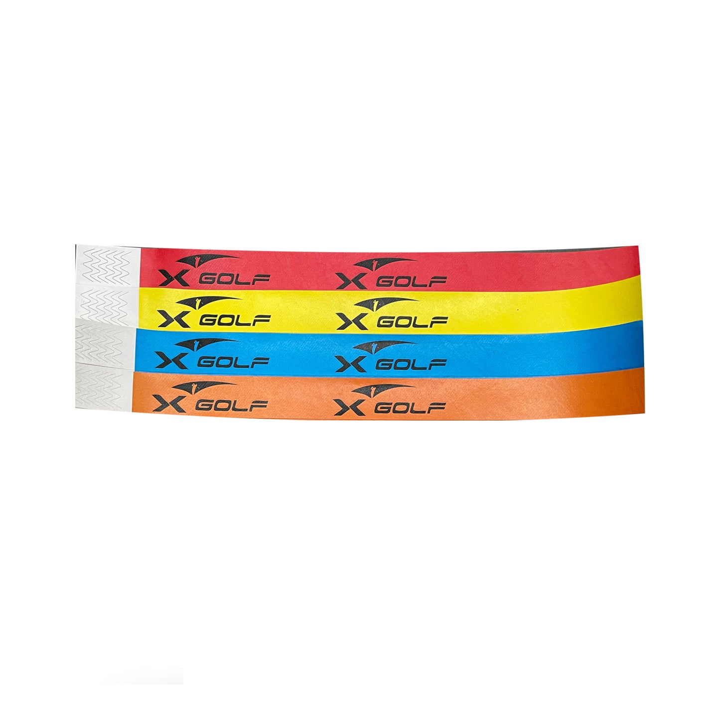 X Golf Wristbands 500 Packs